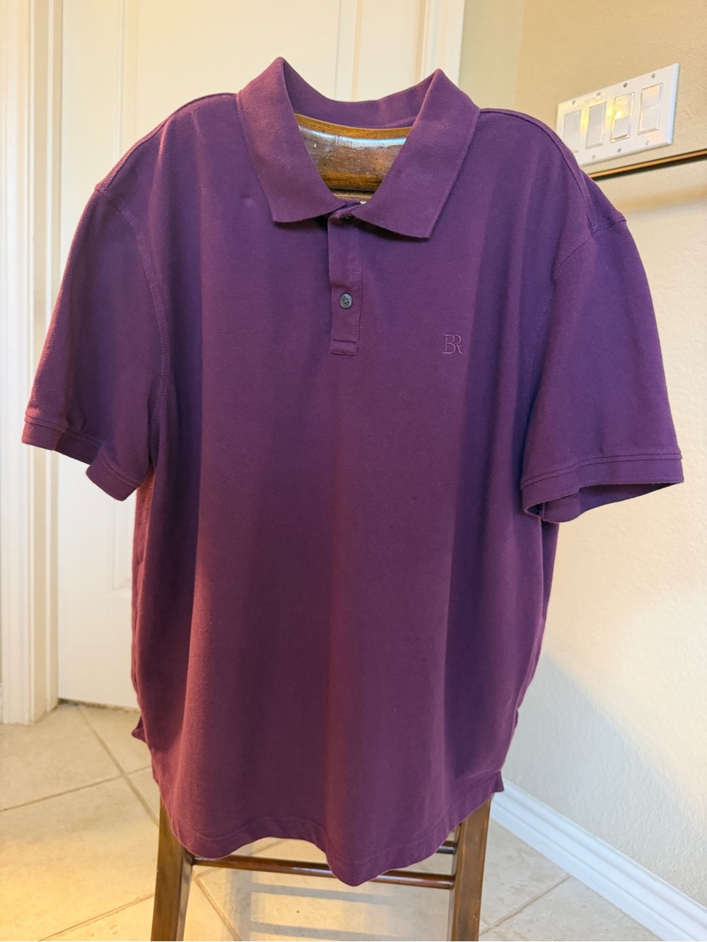 Banana Republic Plum Polo Shirt